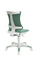 Topstar Kinderdrehstuhl Sitness X Chair 10, FX130CR66 Stoff grün, Gestell weiß