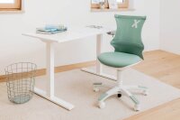 Topstar Kinderdrehstuhl Sitness X Chair 10, FX130CR66 Stoff grün, Gestell weiß