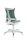 Topstar Kinderdrehstuhl Sitness X Chair 10, FX130CR66 Stoff grün, Gestell weiß