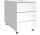 VCM my office Dalosa Rollcontainer weiß 3 Auszüge 39,0 x 70,0 x 55,0 cm