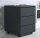 VCM my office Dalosa Rollcontainer anthrazit 3 Auszüge 39,0 x 45,0 x 55,0 cm