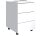 VCM my office Dalosa Rollcontainer weiß 3 Auszüge 39,0 x 45,0 x 55,0 cm