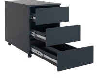 VCM my office Dalosa Rollcontainer anthrazit 3...
