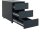 VCM my office Dalosa Rollcontainer anthrazit 3 Auszüge 39,0 x 70,0 x 55,0 cm