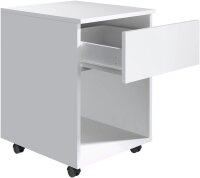 VCM my office Dasola Rollcontainer weiß 1 Auszug 39,0 x 45,0 x 55,0 cm