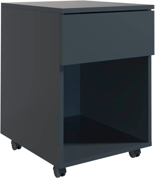 VCM my office Dasola Rollcontainer anthrazit 1 Auszug 39,0 x 45,0 x 55,0 cm