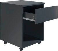 VCM my office Dasola Rollcontainer anthrazit 1 Auszug 39,0 x 45,0 x 55,0 cm