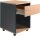 VCM my office Dasola Rollcontainer anthrazit, eiche 1 Auszug 39,0 x 45,0 x 55,0 cm