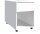 VCM my office Dasola Rollcontainer weiß 1 Auszug 39,0 x 70,0 x 55,0 cm