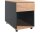 VCM my office Dasola Rollcontainer anthrazit, eiche 1 Auszug 39,0 x 70,0 x 55,0 cm