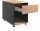 VCM my office Dasola Rollcontainer anthrazit, eiche 1 Auszug 39,0 x 70,0 x 55,0 cm