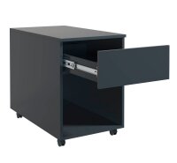 VCM my office Dasola Rollcontainer anthrazit 1 Auszug 39,0 x 70,0 x 55,0 cm
