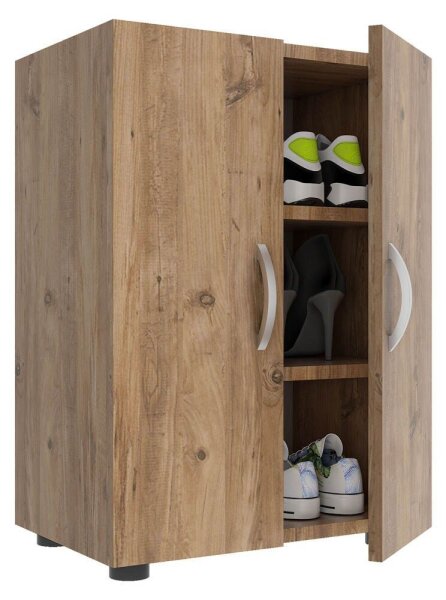 VCM my home Schuhschrank Ulas, 918420 eiche 49,0 x 34,0 x 74,0 cm