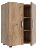 VCM my home Schuhschrank Ulas, 918420 eiche 49,0 x 34,0 x 74,0 cm