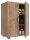 VCM my home Schuhschrank Ulas, 918420 eiche 49,0 x 34,0 x 74,0 cm