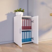 VCM my office Aktenschrank Ulas, 918430 weiß 1 Fachboden 49,0 x 34,0 x 74,0 cm