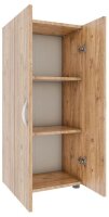 VCM my office Aktenschrank Ulas, 918432 eiche 2 Fachböden 49,0 x 34,0 x 108,0 cm
