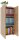 VCM my office Aktenschrank Ulas, 918432 eiche 2 Fachböden 49,0 x 34,0 x 108,0 cm