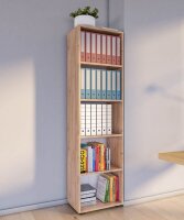 VCM my office Aktenregal Ulas eiche 49,0 x 32,0 x 178,0 cm