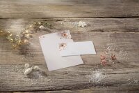 SIGEL Weihnachtsbriefpapier Christmas in rose-gold Motiv DIN A4 90 g/qm 100 Blat