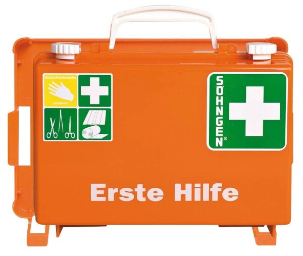 SÖHNGEN Erste-Hilfe-Koffer Quick-CD DIN 13157 orange
