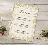 SIGEL Weihnachtsbriefpapier Golden Christmas Motiv DIN A4...