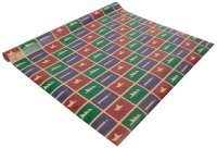 SIGEL Geschenkpapier Cut-out Stern/Kerze/Baum mehrfarbig,...