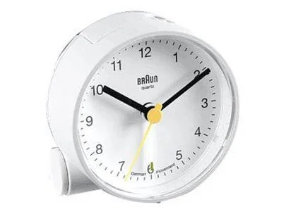 BRAUN Wecker BNC 001 weiß Kunststoff 3,5 cm,...