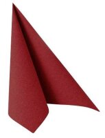 PAPSTAR Servietten bordeaux 3-lagig 40,0 x 40,0 cm, 50 St.