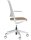 Nowy Styl Bürostuhl WITHME Stoff beige, Gestell grau
