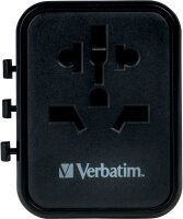 verbatim UTA-02 Reise-Ladeadapter schwarz, 20 W
