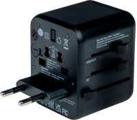 verbatim UTA-02 Reise-Ladeadapter schwarz, 20 W