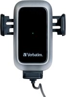 verbatim Car Charger FWC-03 Induktives Kfz-Ladegerät schwarz, Kabellänge: 1,0 m, 15 Watt