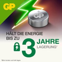 GP Knopfzellen LR 41 Alkali-Mangan 1,5 V, 10 St.