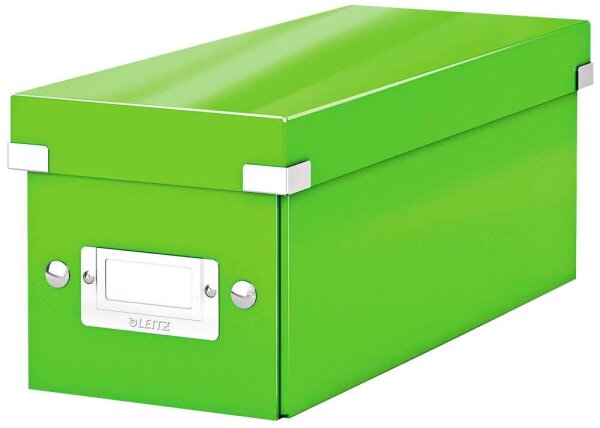 LEITZ CD-/DVD-Box Click & Store grün, 1 St.