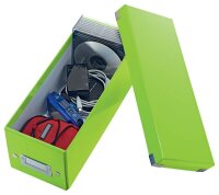 LEITZ CD-/DVD-Box Click & Store grün, 1 St.