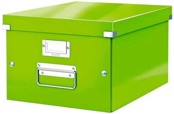 LEITZ Click & Store Aufbewahrungsbox 16,7 l grün 28,1 x 36,9 x 20,0 cm, 1 St.
