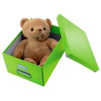 LEITZ Click & Store Aufbewahrungsbox 16,7 l grün 28,1 x 36,9 x 20,0 cm, 1 St.