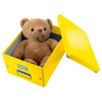 LEITZ Click & Store Aufbewahrungsbox 16,7 l gelb 28,1...
