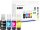 KMP  schwarz, cyan, magenta, gelb Tintenflaschen kompatibel zu Canon GI51PGBK/C/M/Y, 4er-Set