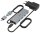 hama USB-Hub 4-fach grau