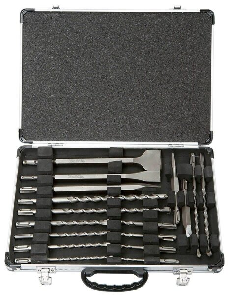 makita Meißel- und Bohrer-Set D-42444, 17-teilig