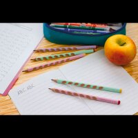 STABILO EASYgraph Pastel Linkshänder-Bleistift HB pastellblau, 1 St.