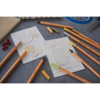 STABILO point 88 PASTELlove Fineliner farbsortiert 0,4 mm, 12 St.