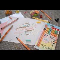 STABILO Schreibset Pen 68/point 88 PASTELlove farbsortiert