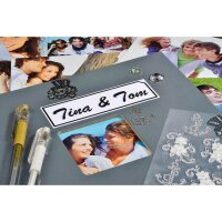 hama Fotoalbum Fine Art neutral 28,0 x 24,0 cm, 50 weiße Seiten