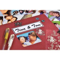 hama Fotoalbum Fine Art neutral 30,0 x 30,0 cm, 100 weiße Seiten