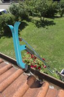 GARDENA Dachrinnenbürste combisystem türkis/schwarz Kunststoff, 1 St.