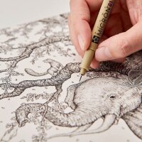 Sakura Pigma Micron Fineliner-Set farbsortiert 0,25 mm, 6...