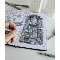 Sakura Pigma Micron Fineliner-Set farbsortiert 0,25 mm, 6 St.